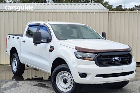 White 2021 Ford Ranger Ute Tray XL 4X4