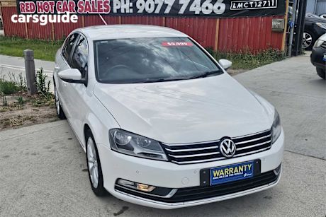 White 2013 Volkswagen Passat Sedan 118 Tsi