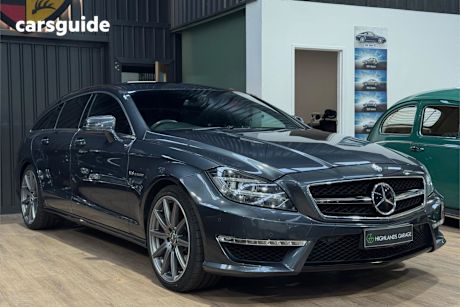 Grey 2013 Mercedes-Benz CLS-Class SUV CLS63 AMG S R