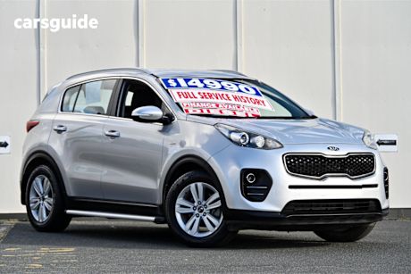 Silver 2016 Kia Sportage SUV SI 4X4