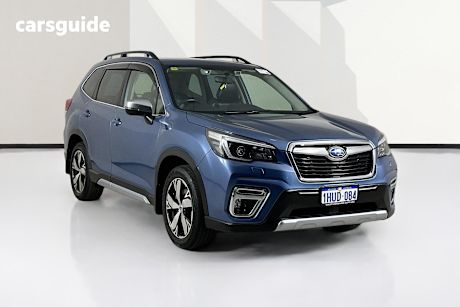 Blue 2021 Subaru Forester Wagon 2.5I-S (Awd)