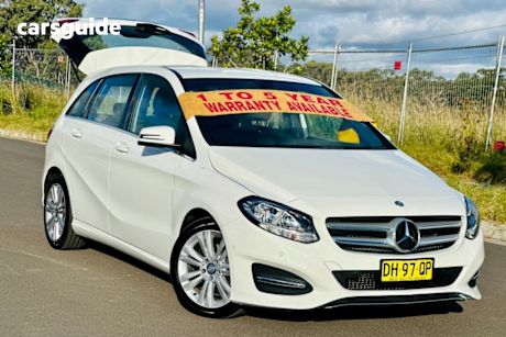 White 2016 Mercedes-Benz B180 Hatchback