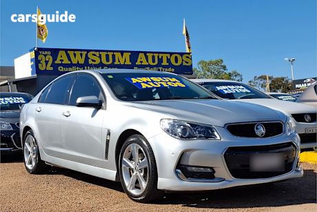 Silver 2016 Holden Commodore Sedan SV6 R