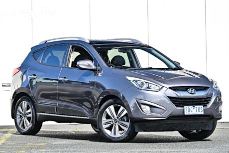 Grey 2014 Hyundai IX35 SUV HIGHLANDER 4X4