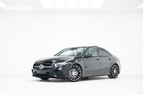 Black 2023 Mercedes-Benz A-CLASS Sedan A35 AMG 4WD