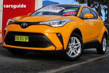 Yellow 2022 Toyota C-HR Wagon Gxl (2Wd)