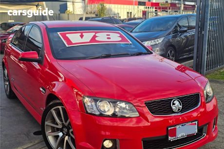 Red 2012 Holden Commodore Sedan SS V R