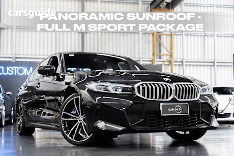 Black 2022 BMW 330I Sedan M Sport