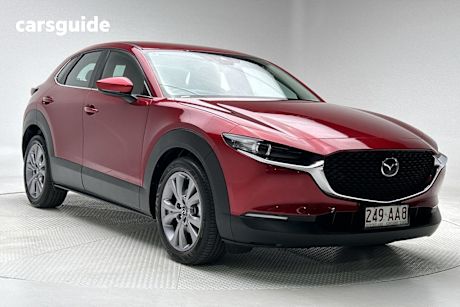 Red 2020 Mazda CX-30 SUV G20 EVOLVE F