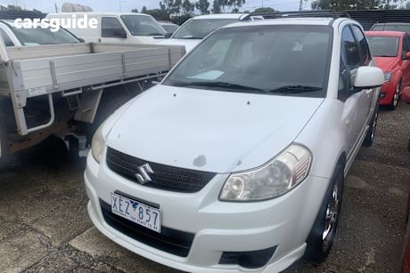 White 2007 Suzuki SX4 Hatch