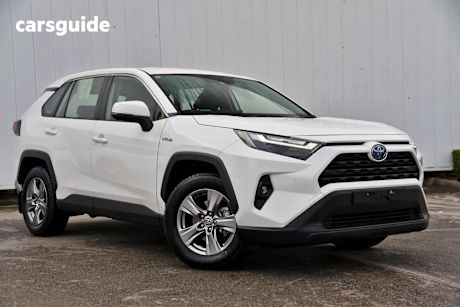 White 2023 Toyota RAV4 SUV GX 4X4