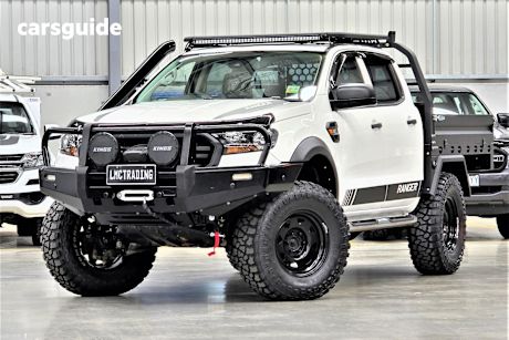 White 2022 Ford Ranger Ute Tray XL 4X4