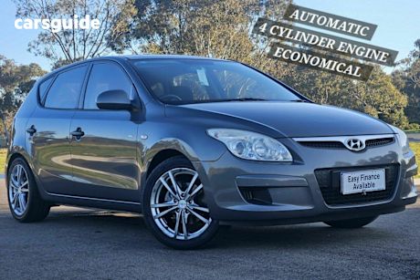 Grey 2008 Hyundai I30 Hatchback Sx
