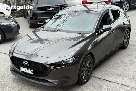 Grey 2023 Mazda Mazda3 Hatch G20 TOURING F