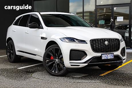 White 2025 Jaguar F-Pace SUV PHEV P400E R-DYNAMIC SE 90TH ANNIVERSARY EDITION 4X4