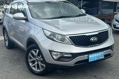 Silver 2015 Kia Sportage SUV SI PREMIUM F