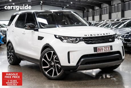 White 2017 Land Rover Discovery Wagon Sd4 Se