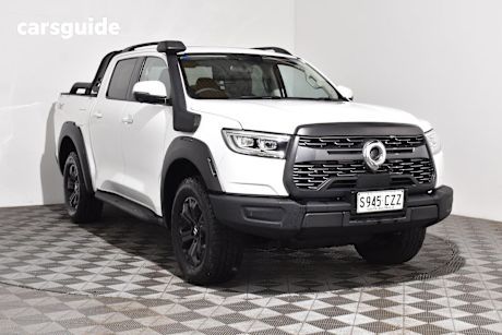 White 2023 GWM UTE Ute Tray CANNON XSR 4X4