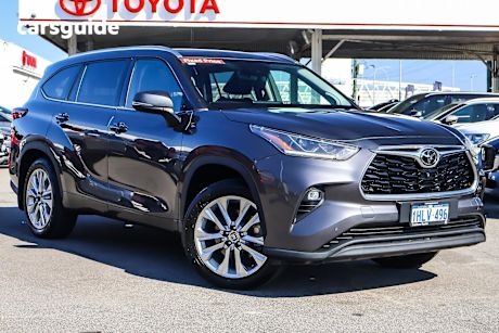 Grey 2021 Toyota Kluger SUV GRANDE 4X4