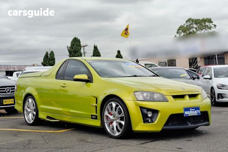 Green 2008 HSV Maloo Ute Tray R8 R