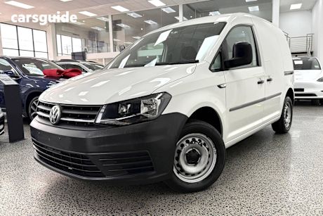 White 2017 Volkswagen Caddy Commercial TDI250 F