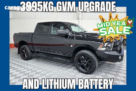 Black 2022 Ram 1500 Ute Tray EXPRESS RAMBOX 4X4