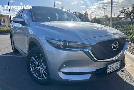 Silver 2018 Mazda CX-5 SUV TOURING 4X4