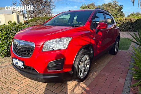 Red 2016 Holden Trax Wagon Ls Active Pack