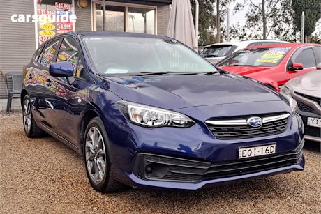 Blue 2021 Subaru Impreza Hatch 2.0I 4WD