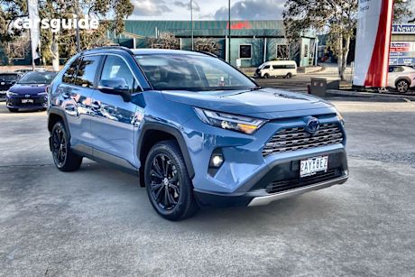 Blue 2024 Toyota RAV4 SUV CRUISER F