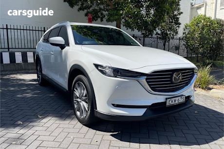 White 2020 Mazda CX-8 Wagon Gt (Awd)