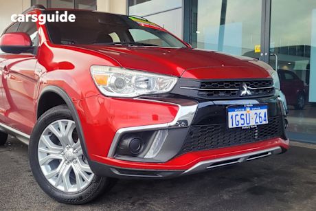 Red 2019 Mitsubishi ASX Wagon Es (2Wd)