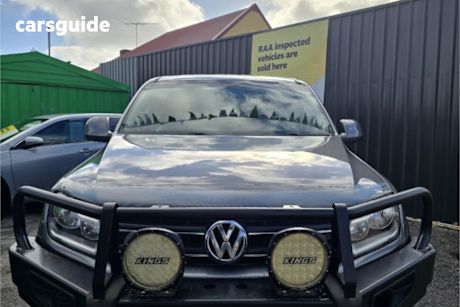 Grey 2012 Volkswagen Amarok Ute Tray TDI400 TRENDLINE 4X4
