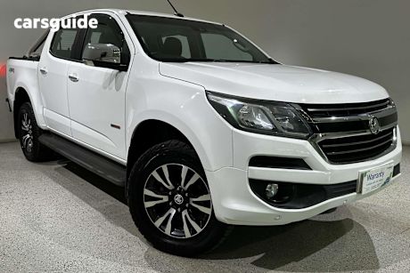 White 2017 Holden Colorado Ute Tray LTZ 4X4