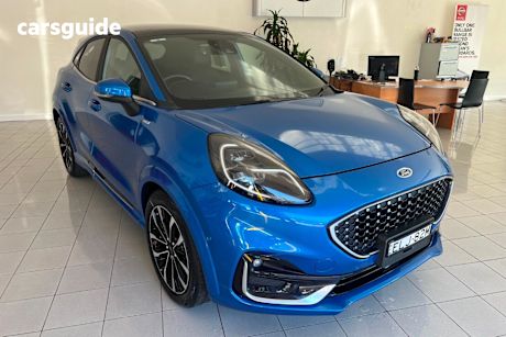 Blue 2020 Ford Puma SUV ST-LINE F