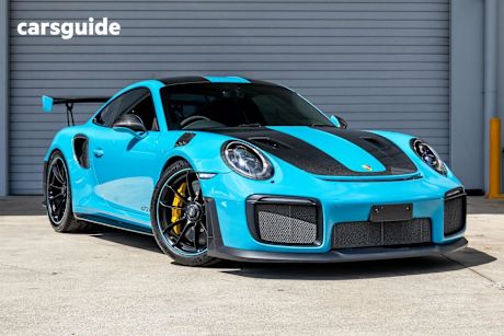 Blue 2019 Porsche 911 Coupe GT2 RS R