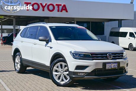 White 2018 Volkswagen Tiguan Wagon Allspace 132 Tsi Comfortline