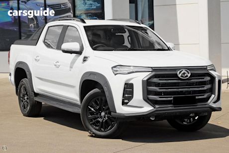 White 2023 LDV T60 Ute Tray MAX LUXE 4X4