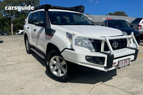 White 2016 Toyota Landcruiser Prado Wagon Gx (4X4)