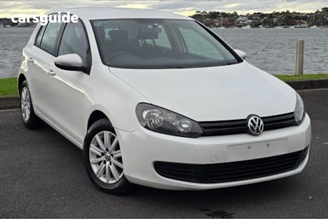 White 2012 Volkswagen Golf Hatch 90TSI TRENDLINE F