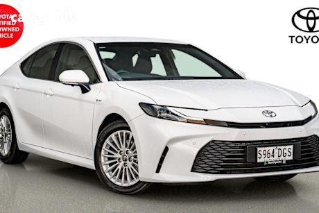 White 2024 Toyota Camry Sedan ASCENT F