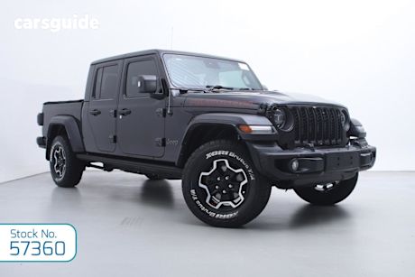 Black 2021 Jeep Gladiator Dual Cab Utility Rubicon (4X4)