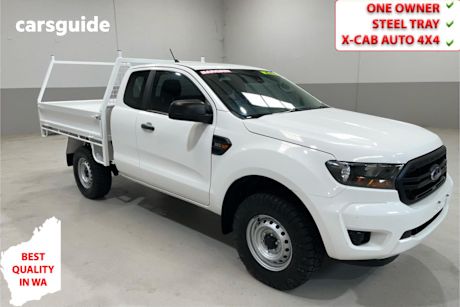 White 2021 Ford Ranger Ute Tray XL 4X4