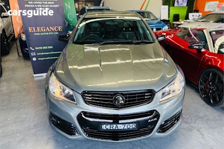Grey 2016 Holden Commodore Sportswagon Sv6 Black Pack