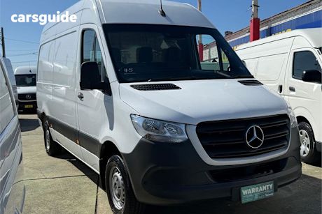 White 2019 Mercedes-Benz Sprinter Commercial 314CDI