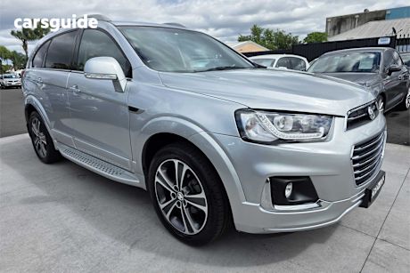 Silver 2017 Holden Captiva Wagon 7 Ltz (Awd)