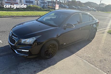 Black 2016 Holden Cruze Sedan Z-SERIES F