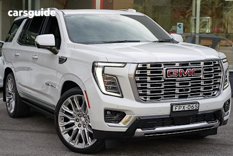 White 2025 Gmc Yukon Wagon Denali
