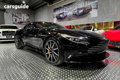 Black 2017 Aston Martin DB11 Coupe LAUNCH EDITION R