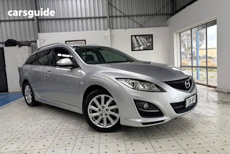 Silver 2012 Mazda 6 Wagon Touring